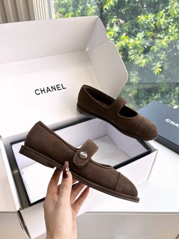 Chanel 2025 new woven Mary Jane cotton shoes autumn and winter new products