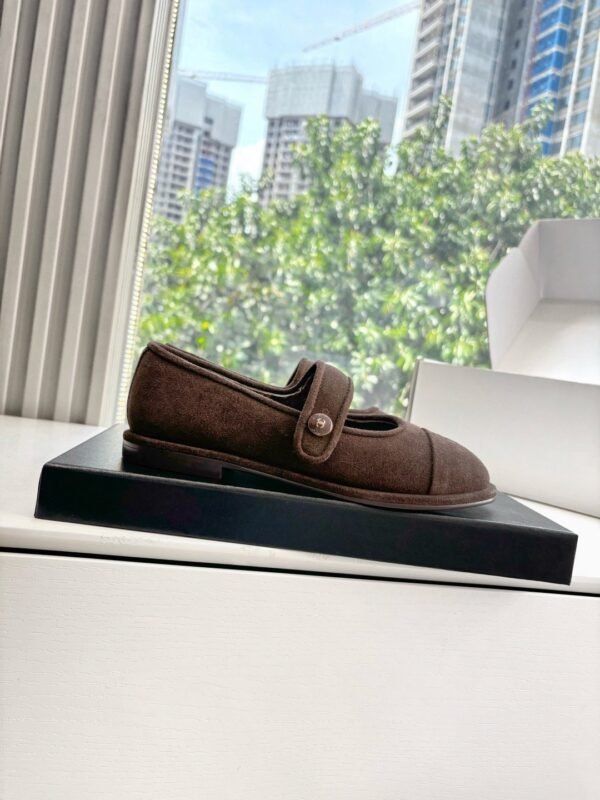 Chanel 2025 new woven Mary Jane cotton shoes autumn and winter new products