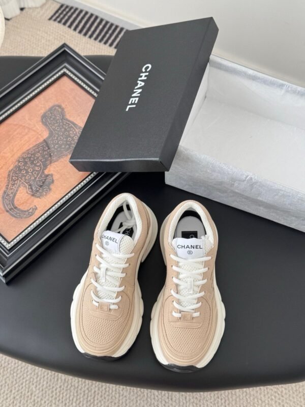 Chanel 2025 new Silver Horn King sneakers high-end version