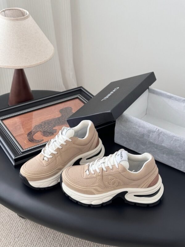 Chanel 2025 new Silver Horn King sneakers high-end version