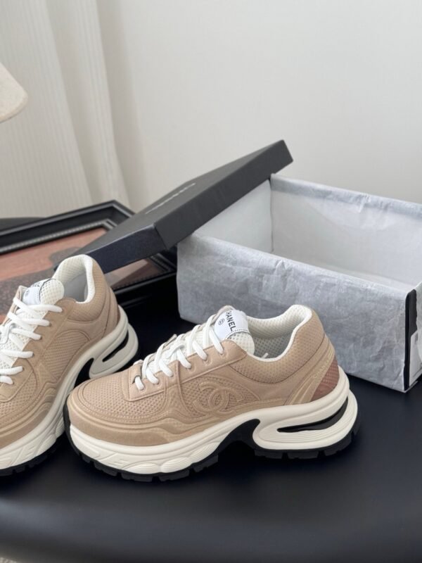 Chanel 2025 new Silver Horn King sneakers high-end version