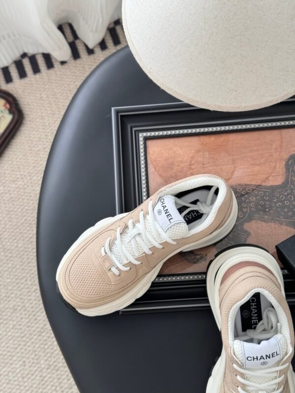 Chanel 2025 new Silver Horn King sneakers high-end version