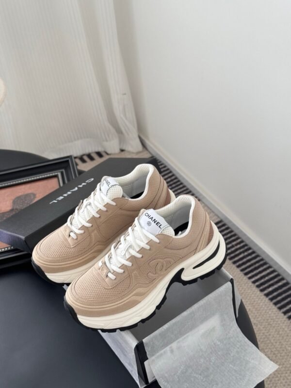Chanel 2025 new Silver Horn King sneakers high-end version