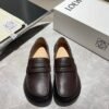 Loewe men’s casual leather shoes high-end version of cowhide material
