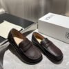 Loewe men’s casual leather shoes high-end version of cowhide material