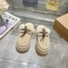 UGG autumn and winter wool slippers casual closed toe slippers advanced version