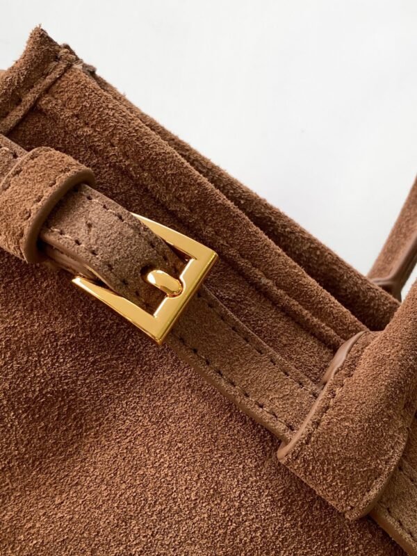 PRADA LuxSoft suede handbag premium version size 32×15.5x12cm