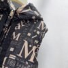 MaxMara autumn and winter new double-sided two-wear vest drawstring hooded camel hair coat