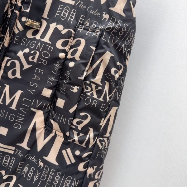 MaxMara autumn and winter new double-sided two-wear vest drawstring hooded camel hair coat