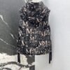 MaxMara autumn and winter new double-sided two-wear vest drawstring hooded camel hair coat