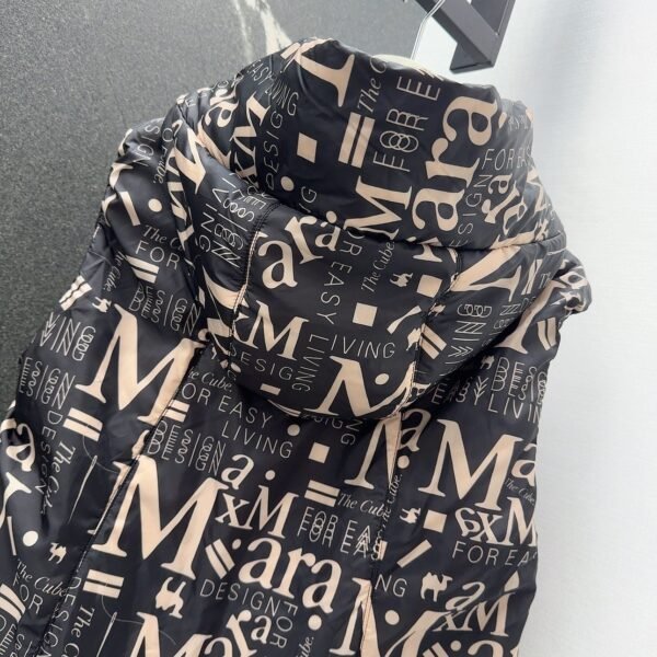 MaxMara autumn and winter new double-sided two-wear vest drawstring hooded camel hair coat
