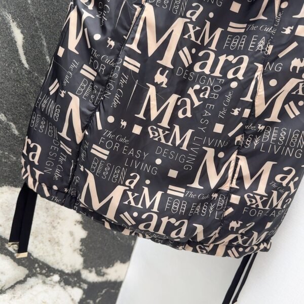 MaxMara autumn and winter new double-sided two-wear vest drawstring hooded camel hair coat