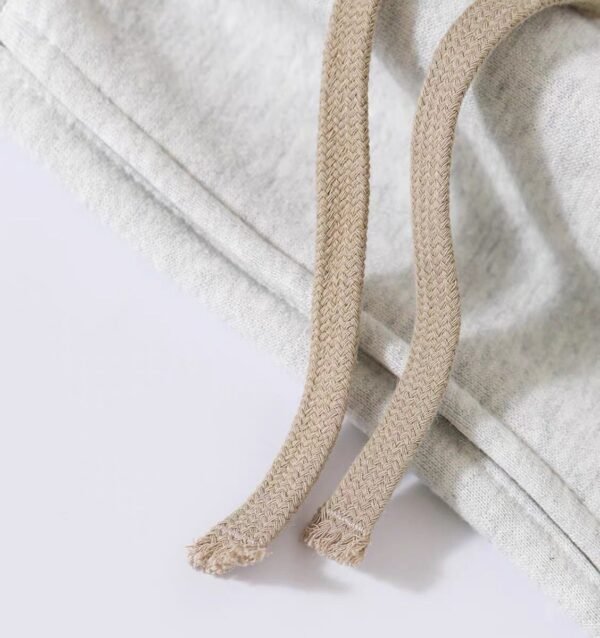 ESSENTIALS FOG small logo letter brushed embossed plush sports pants casual trousers