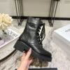 Celine latest autumn and winter catwalk Martin shoes, high-end leather material