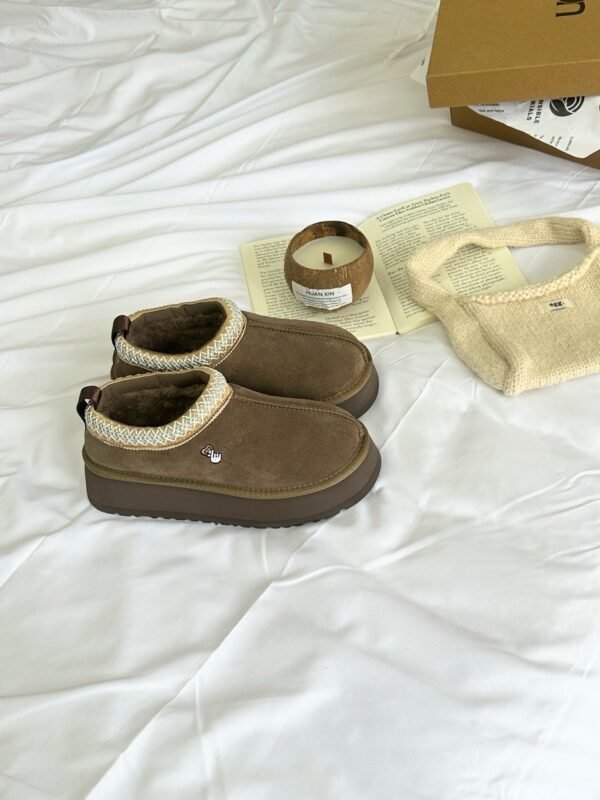 UGG Snow boots thick-soled ethnic style colorful boots 36-42