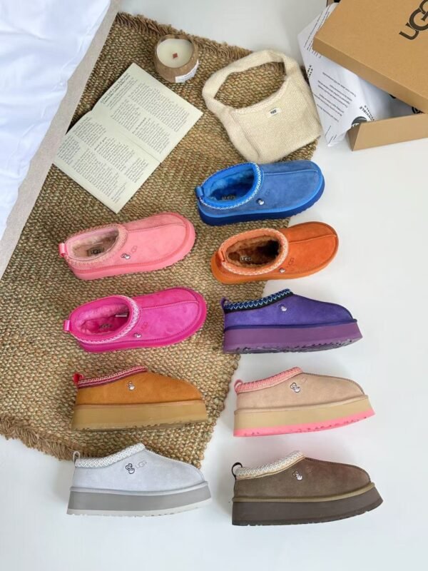 UGG Snow boots thick-soled ethnic style colorful boots 36-42