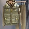 Schiaparelli autumn and winter three-piece vest and sweatshirt with special-shaped buttons