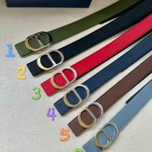 New dior belt Original 1：1   6 colors 3.5cm wide