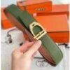 Hermes original leather belt 3.8cm