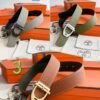 Hermes original leather belt 3.8cm