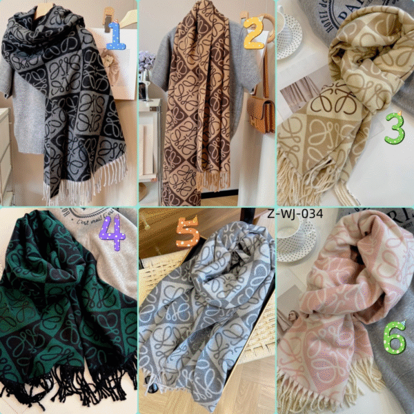 Loewe Autumn/Winter Knitted Scarf Size: 65x180cm