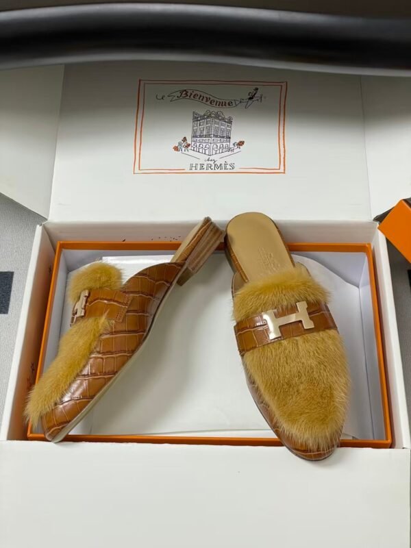 Hermes women slippers