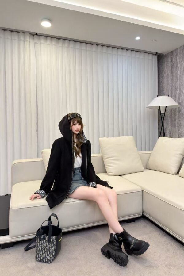 Dior casual woolen coat