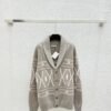 BC wool knitted sweater coat
