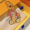 Louis Vuitton keychain leather bag pendant