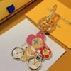 Louis Vuitton keychain leather bag pendant