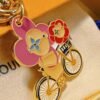 Louis Vuitton keychain leather bag pendant