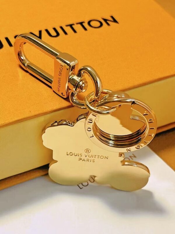 Louis Vuitton keychain leather bag pendant