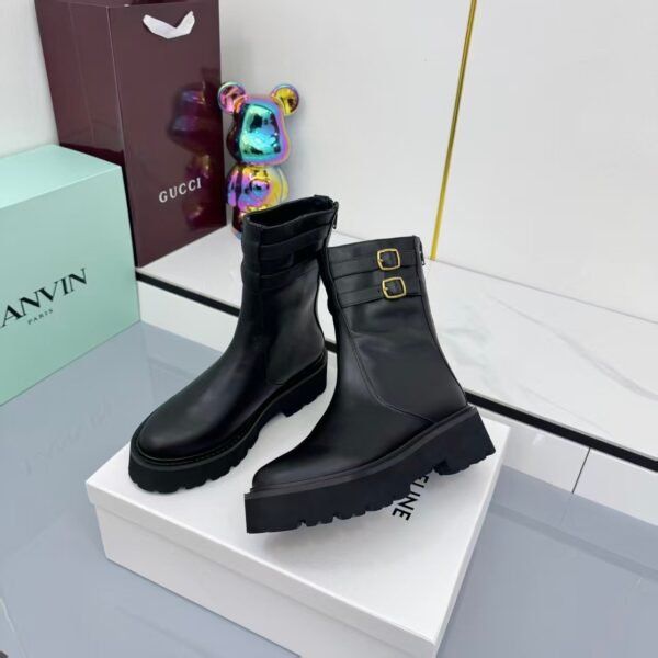 Celine genuine leather short boots