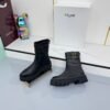 Celine genuine leather short boots