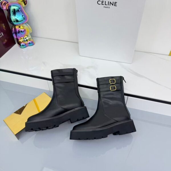 Celine genuine leather short boots