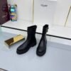 Celine genuine leather short boots