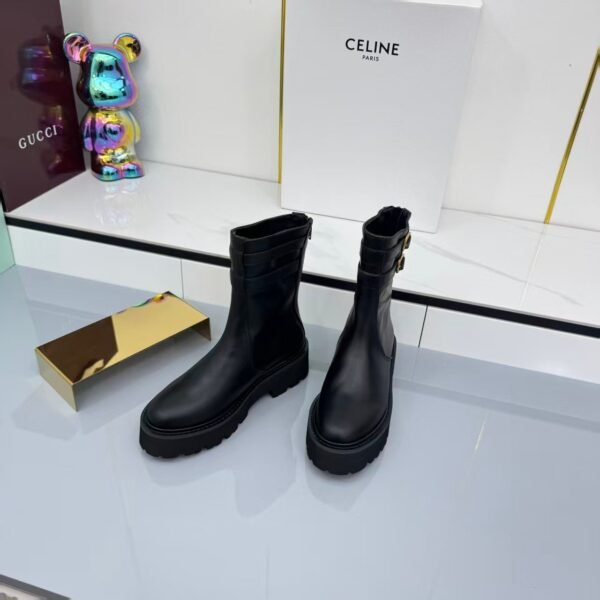 Celine genuine leather short boots
