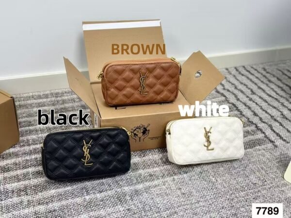 YSL genuine leather crossbody bag