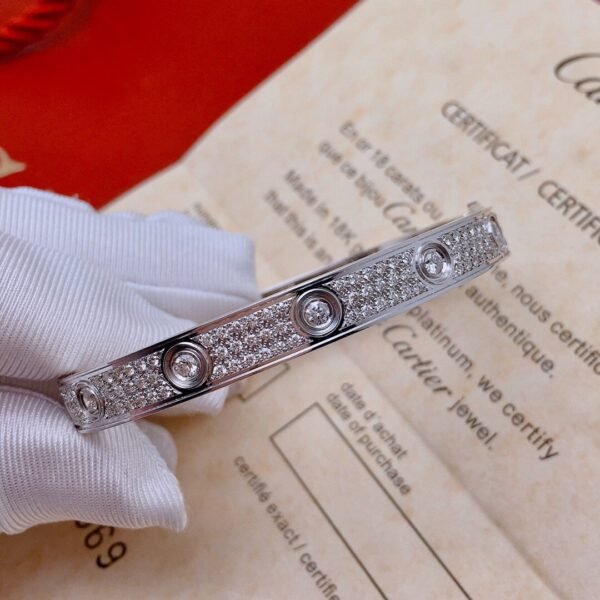 Cartier wide starry sky Love bracelet, high-end version, 1:1 quality