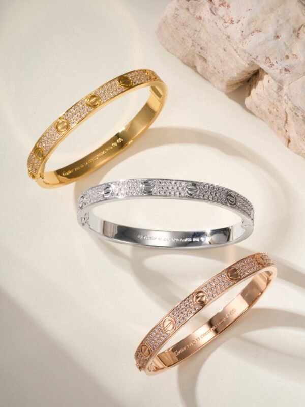 Cartier wide starry sky Love bracelet, high-end version, 1:1 quality