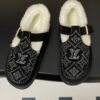 Louis Vuitton COLORADO COMFORT Mary Jane Wool Loafers
