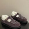 Louis Vuitton COLORADO COMFORT Mary Jane Wool Loafers