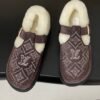 Louis Vuitton COLORADO COMFORT Mary Jane Wool Loafers