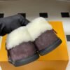 Louis Vuitton COLORADO COMFORT Mary Jane Wool Loafers