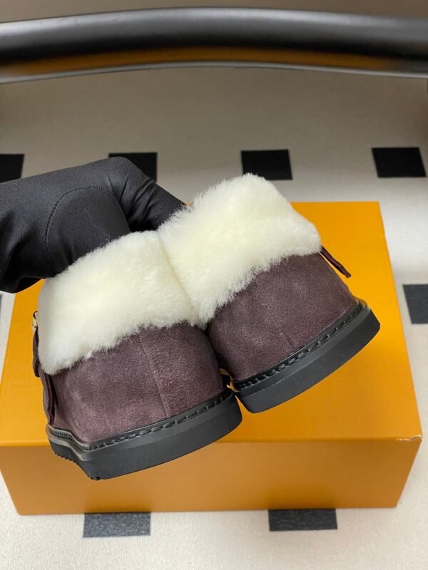 Louis Vuitton COLORADO COMFORT Mary Jane Wool Loafers