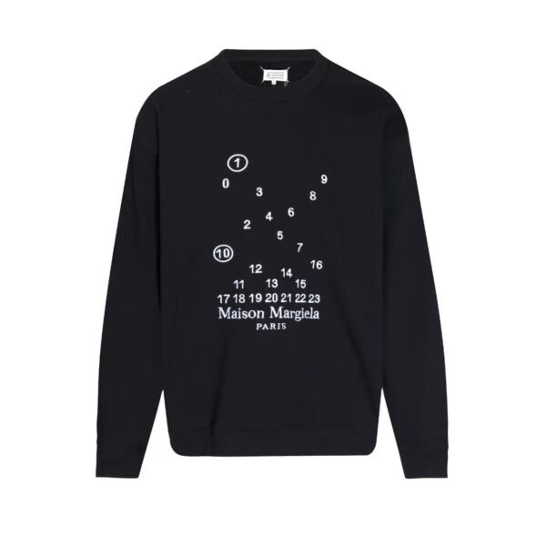 Maison Margiela knitted round-neck long-sleeved sweatshirt