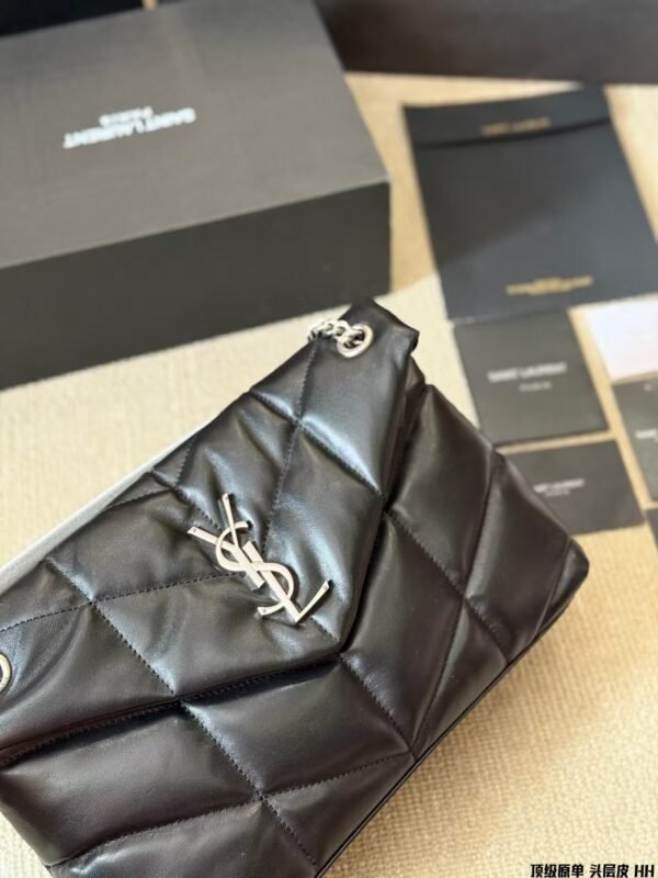 SAINT LAURENT Women Shoulder Bag Handbag 28×20cm