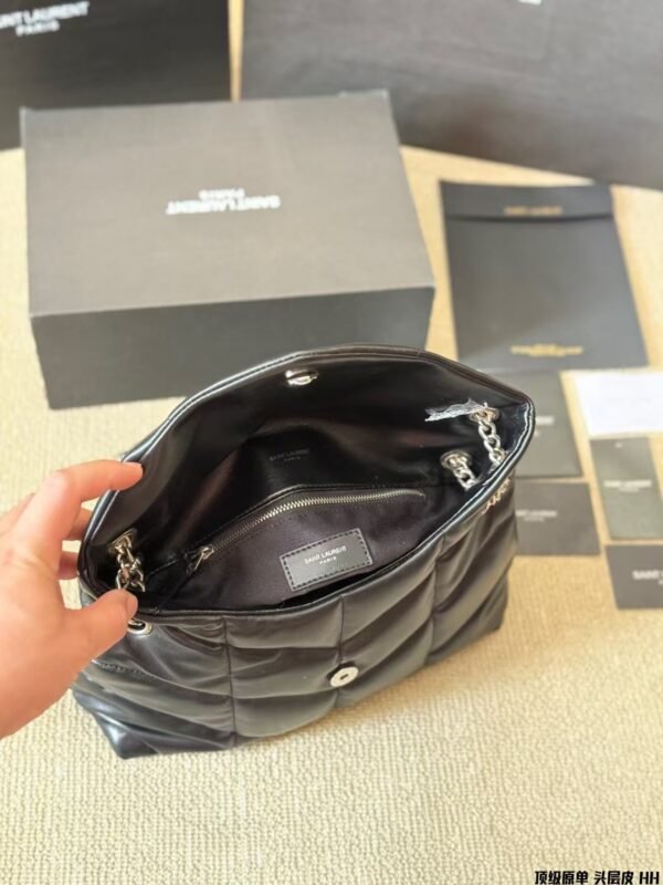 SAINT LAURENT Women Shoulder Bag Handbag 28×20cm
