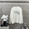 Maison Margiela 520 Couple round-neck knitted long-sleeved sweatshirt