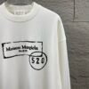 Maison Margiela 520 Couple round-neck knitted long-sleeved sweatshirt